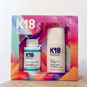 K18 Ultimate Reset + Repair Hair Mask and Shampoo Value Set